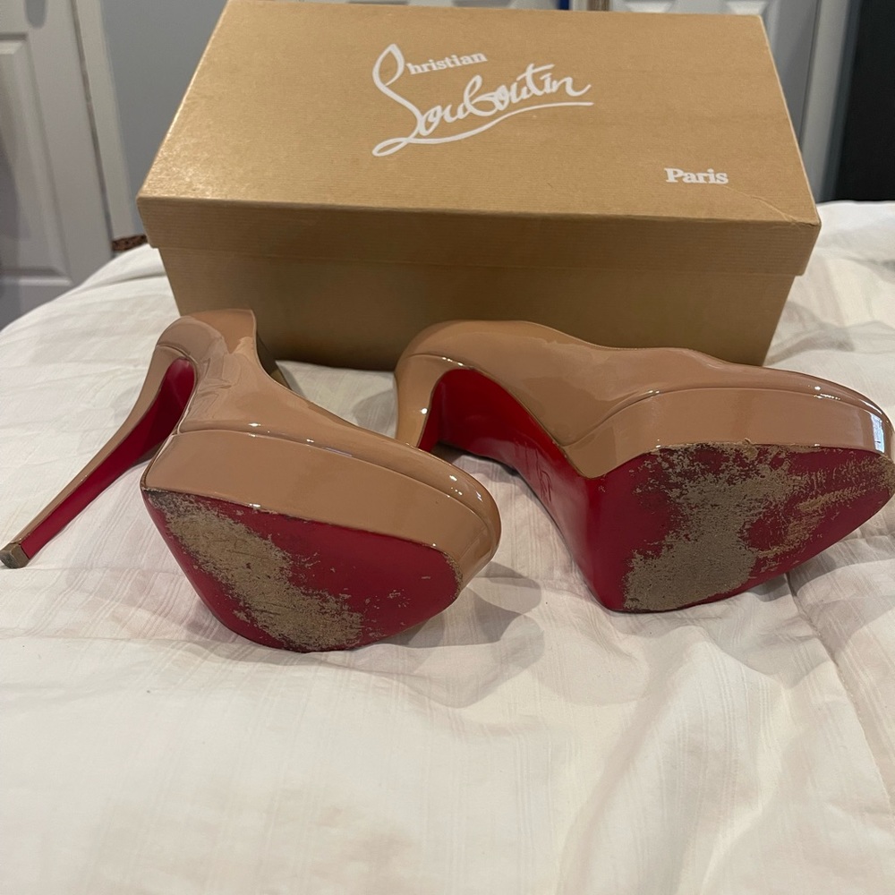 Christian Louboutin Patent Leather Pumps - Picture 3 of 5